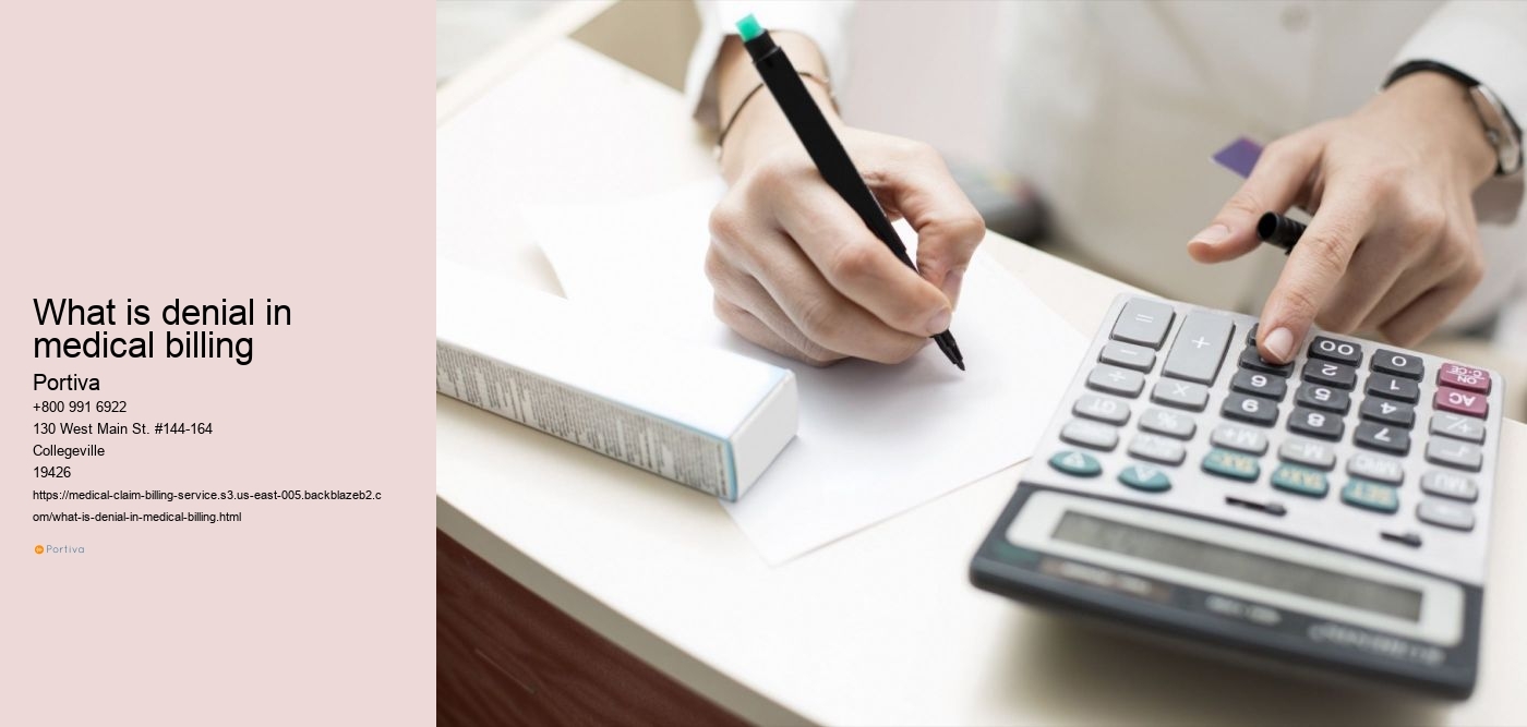What is denial in medical billing